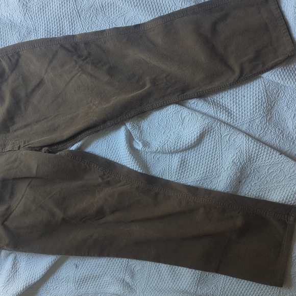 St. John's Bay Light Brown Corduroy Pants 38X32 - Picture 6 of 7
